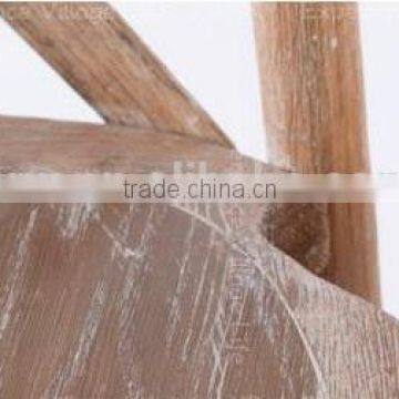 RCH-5001 French Style Stacking Oak Cross Back Chair Quality Choice photo-6