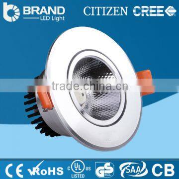 3 years warranty Up and down cob led downlight led downlight recessed 15w/20w dimmable downlight led CE/ROHS D138*H70mm