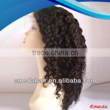 Brazil Africa Natural Soft Hair Small Full Lace Black Short Afro Wigs