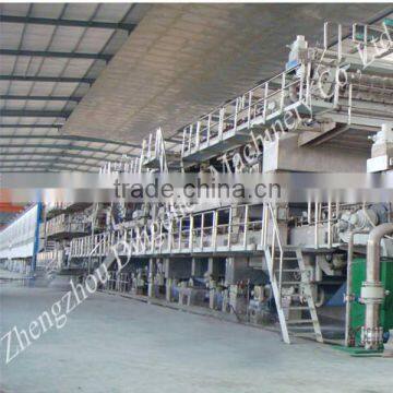 brown kraft paper roll machine to make recycle paper machinery sales