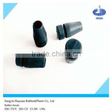 (EPDM,silicone,NR,NBR and recycled rubber) rubber sleeve/high quality profile fexible rubber ferrule