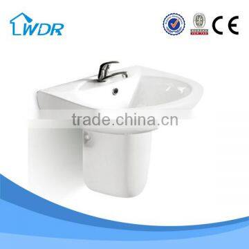 Modern Wall Mounted Ceramic Wash Basin Vanity Cabinet With Ceramic Basin for Bathroom Furniture