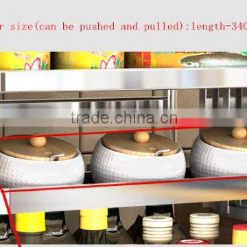 Width 269mm Stainless Kitchen Rack photo-5