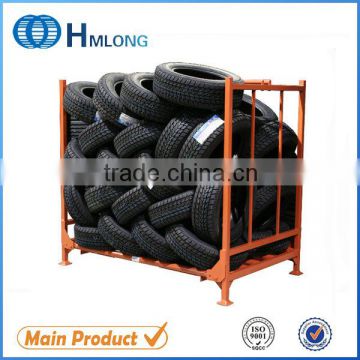 Truck tire storage metal pallet warehouse tyre racking                        
                                                Quality Choice