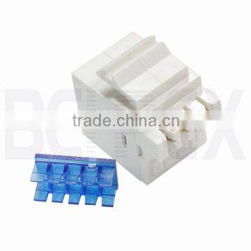 RJ45 Cat 6 Keystone Jack Network Ethernet Connector Punch Down 8P8C photo-3