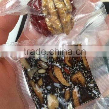 Best price Clear laminated material vacuum plastic bag for snacks/ light snacks packaging vacuum plastic bag 7*10cm