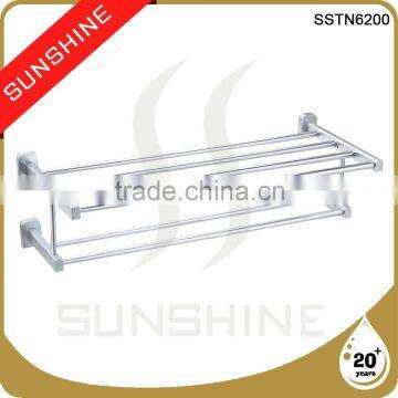 SSTN6100 Bathroom and Toilet Aluminum Material Towel Shelf photo-5