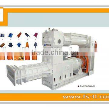 clay brick twin multi-function extruder