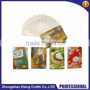 Wholesale cheap custom printing plastic card holder,plastic magic card holder