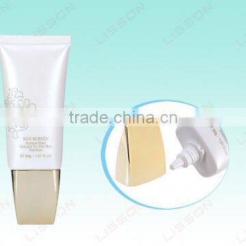 D30 25Ml-70Ml Eye Serum/Bb Cream Tube With Silver Plated Cap