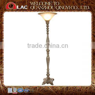 CE UL approved indoor resin decorative hotel room floor lamp