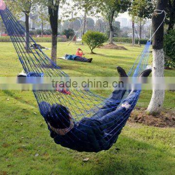 durable nylon rope mesh hammock net