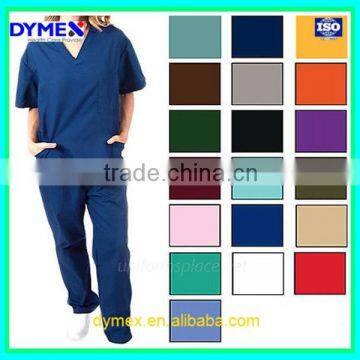 Nonwoven Unisex Medical Disposable Scrub Suit