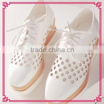 Garden thick sole sandal rubber bottom hollow out lace-up shoes