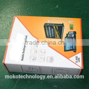 Automatically Display Advertise Desktop/table LCD Power Bank photo-4