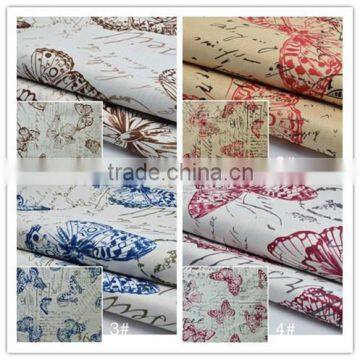 Linen-cotton blended fabric for sofa sofa fabric