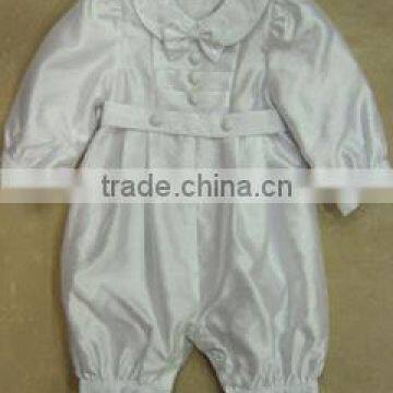 Hot sale! formal wholesale satin christening gowns for boy