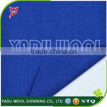 2017 wholesale OEM hotsale best buy dyed highly customized woven blue acrylic baseball cap fabric