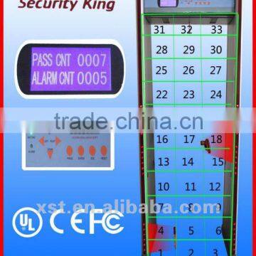 Security Check Metal Detector 33zone archway Detector XST-F33