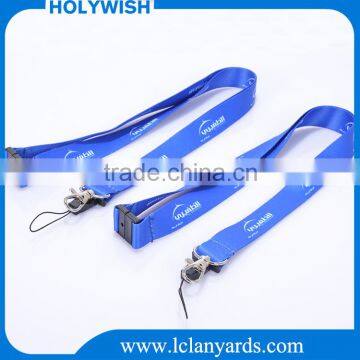 Custom High Quality Fashion Thick Airline Lanyard With Cell Phone Strings photo-4