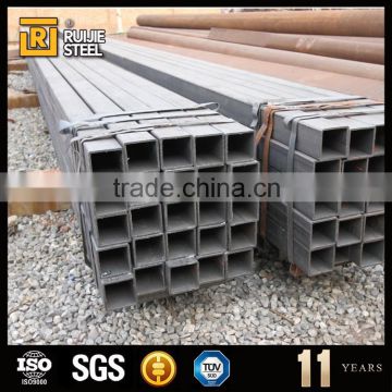 q345b welding black square pipe,building construction material/black rectangular pipe