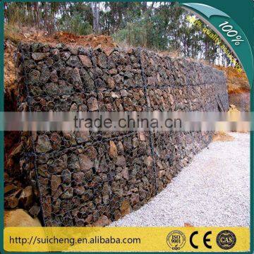 2x1x1 gabions basket gabion fence wall galvanized gabions mattress(Guangzhou Factory)