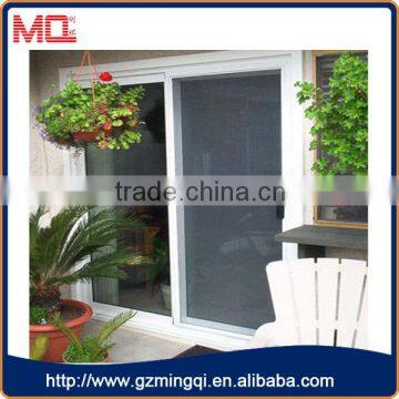 Exterior pvc glass sliding door mosquito netting