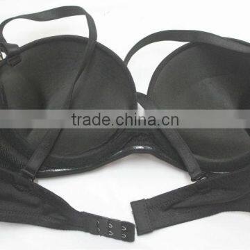 Female Strapless Silicon Elastane Double Push Up Bra photo-2