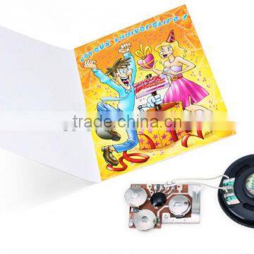 wholesale music greeting card music sound module