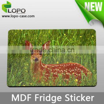 dye sublimation blanks cutomized printable Magnent Fridge Sticker