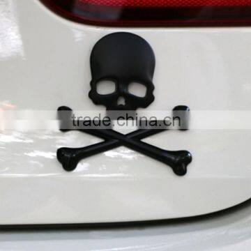 3D matte black car sticker, black matte car body sticker, matte car emblem