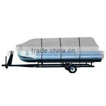 Mylar Polyester Pontoon Boat Cover