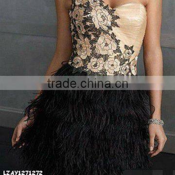 Ostrich feather fringe trims LZAY1271272