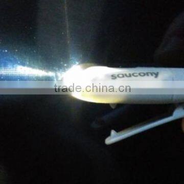 usb charged LED flashlight with clip