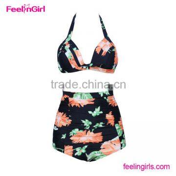 Ladies Plus Size High Waisted Bikini