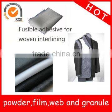 Fusible (hotmelt) adhesive web for interlining / Double-side Adhesives Non-woven interlining