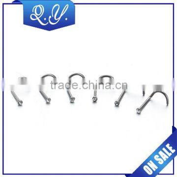 Nickle Free Safe Material Stainless Steel Nose Studs