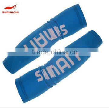 Cheap dry fit sport custom full sublimation cycling protective arm sleeves Natural comfortable sport compression arm sleeves