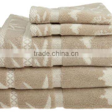 100% cotton Yard Dye jacquard towel