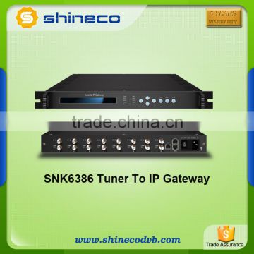 Tuner to SPTS IP Gateway/ DVB IP Gateway