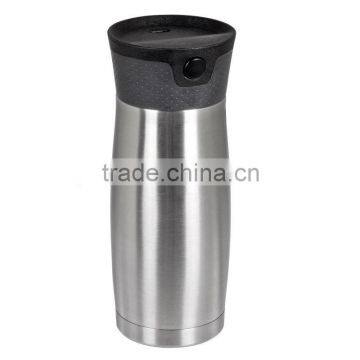 350ML Black vacuum thermos flask with DGCCRF test