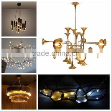 2015 Hot Sell Luxury Hotel interior chandelier, Modern Chandelier light, LED chandelier