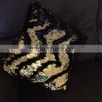 Facebook Pillow Cover Mermaid Reversible Sequin Fabric Quality Choice photo-5