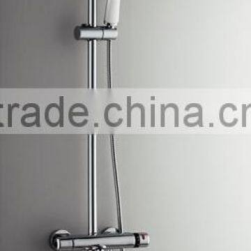 chrome plating single handle shower set