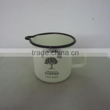 12*12cm enamel water jug,water cup