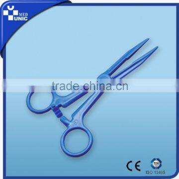 Disposable plastic sponge holding forceps/different types of forceps