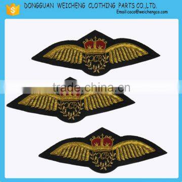 Military Bullion Badges