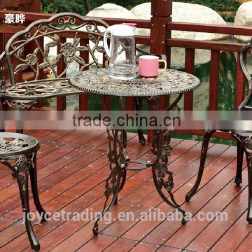 cast aluminum outdoor furniture garden set