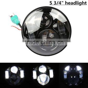 5-3/4" led motorcycle headlight 5.75 inch projector Headlamp for Harley Motorcycle