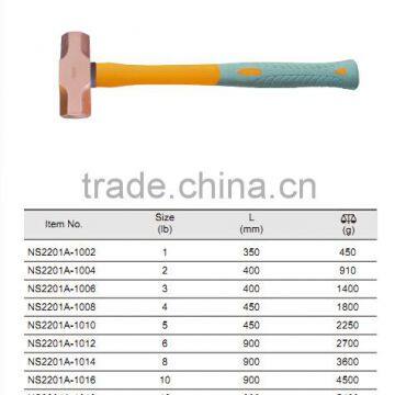 High Quality Copper Sledge Hammer; Die Forged;China Manufacturer;OEM Service; No MOQ photo-2